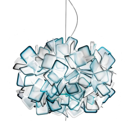 Pendant design lamp Clizia by Slamp D53 (Blue)