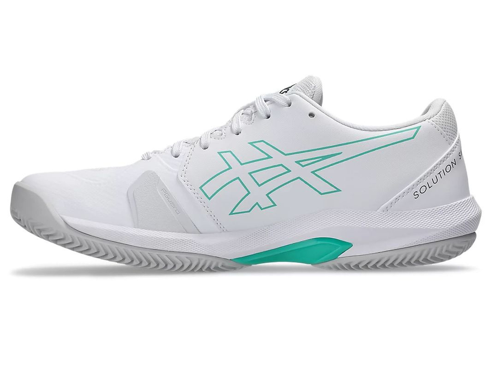 Мужские теннисные кроссовки Asics Solution Swift FF 2 Clay - white/digital sakura