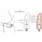 Вибратор реалистичный Human Form киберкожа 24 см