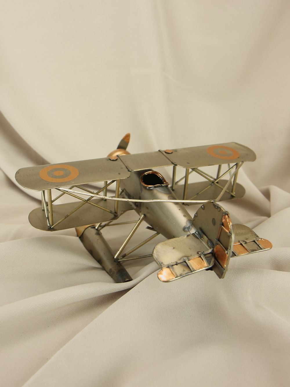 R&D Модель самолета биплана британских ВМС 2МВ, неокрашенный