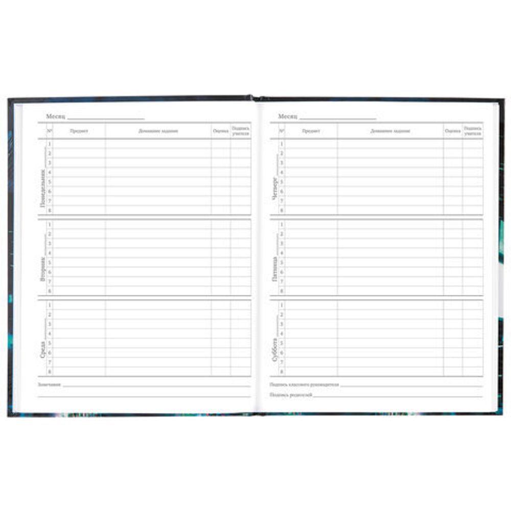 Дневник 5-11 класс 48 л., твердый, BRAUBERG, глянцевая ламинация, с подсказом, "Future", 106406