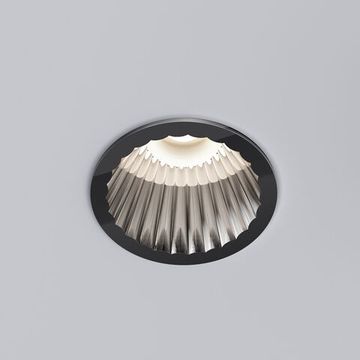 Светильник встраиваемый светодиодный LED 12W 4000К IP44 15274/LED чёрный жемчуг Arco Elektrostandard