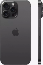 iPhone 15 Pro 256 ГБ, Dual: nano SIM + eSIM , чёрный титан