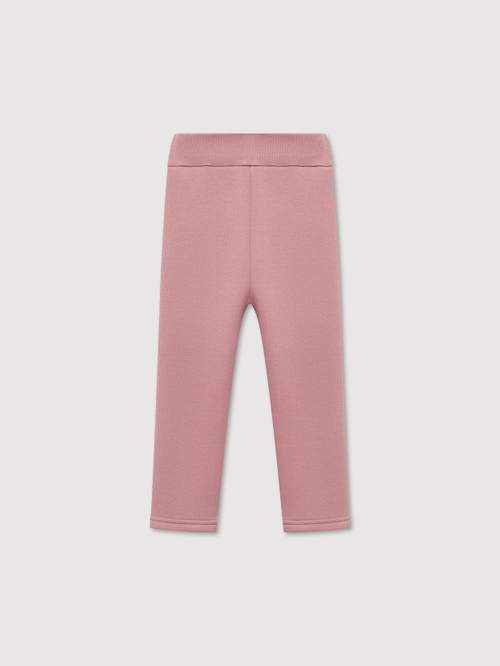 Лосины с начесом, Пудровый