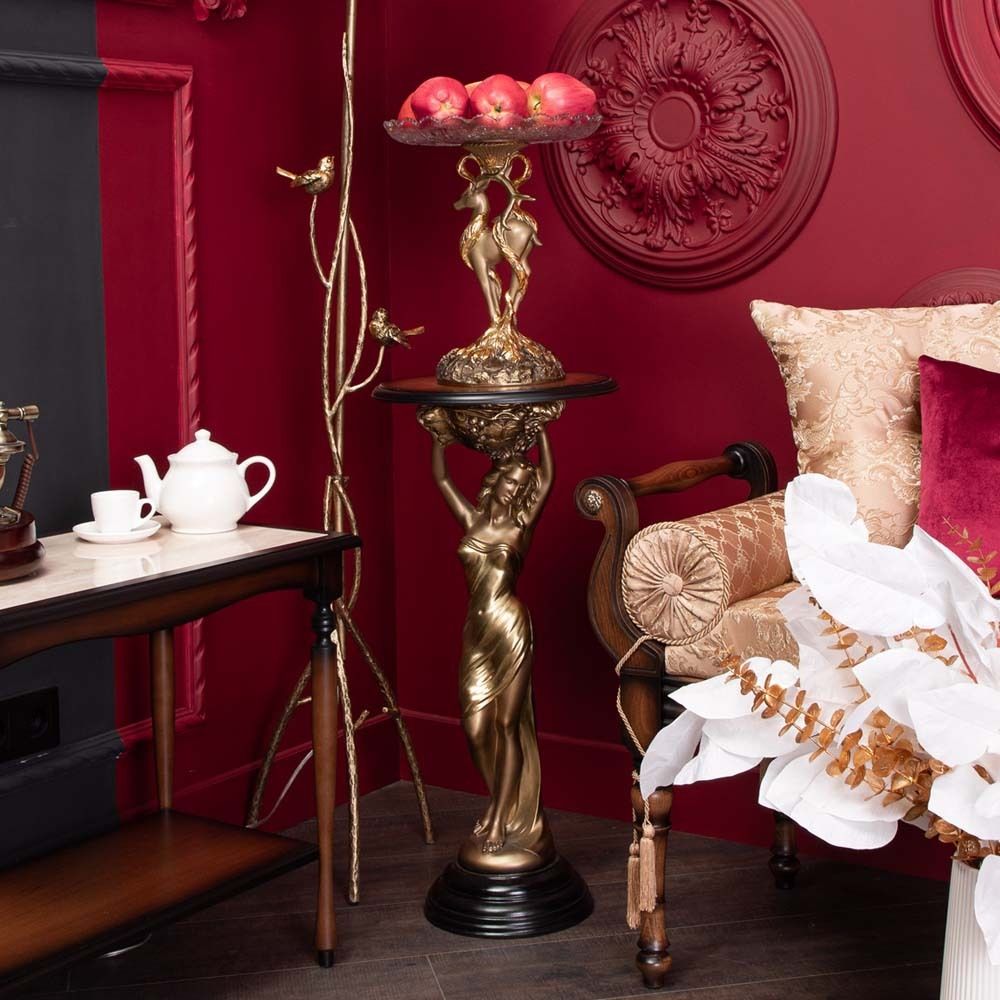 Подставка декоративная Валерия Бронза