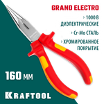 KRAFTOOL Electro-Kraft, 160 мм, тонкогубцы (2202-3-16)