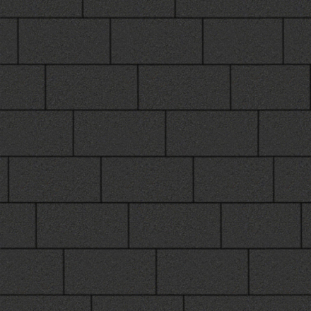 Тротуарная плитка ПРЯМОУГОЛЬНИК 300х150 мм - Стандарт Черный