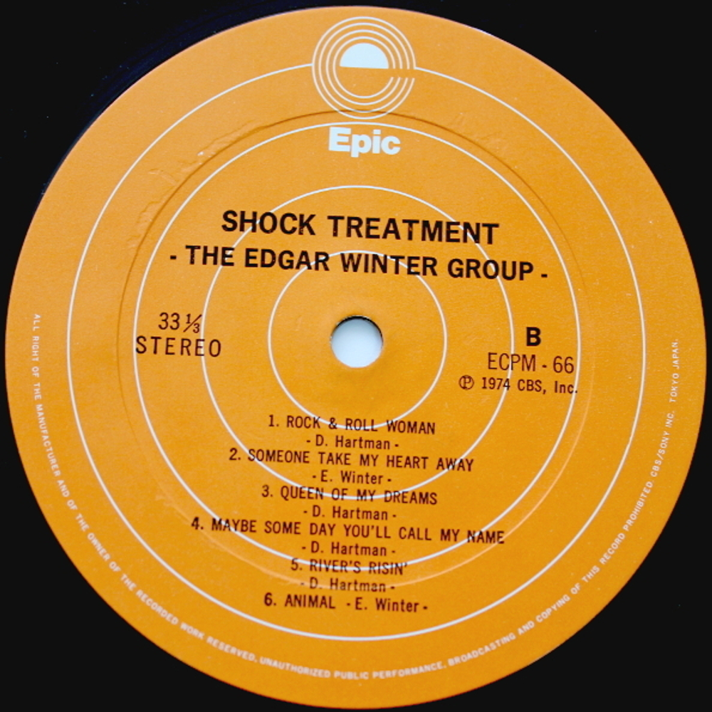 The Edgar Winter Group / Shock Treatment (LP)