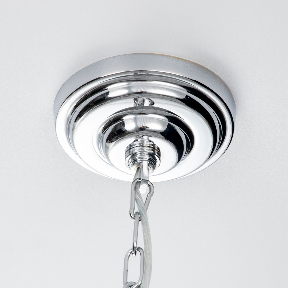 Citilux Ингвар CL334161 Люстра подвесная хрустальная Хром