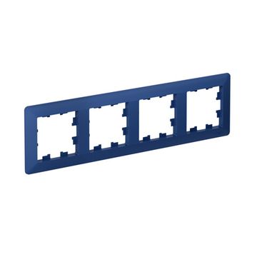 ATLASDESIGN AIR 4-постовая РАМКА, АКВАМАРИН/дымчатый черный