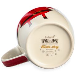 НАБОР ПОСУДЫ LEFARD "ДЕД МОРОЗ" 2 ПР. (КРУЖКА 360МЛ, САЛАТНИК 500МЛ)