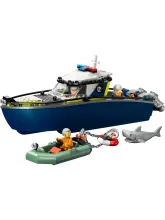 Конструктор City 60456 Погоня на полицейском катере