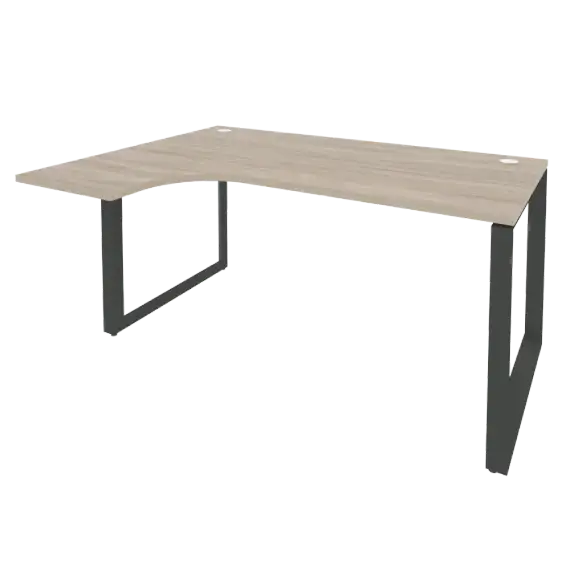 Onix Стол эргономичный левый на О-образном м/к O.MO-SA-4 (L) 1580*1180*750 (800/460)