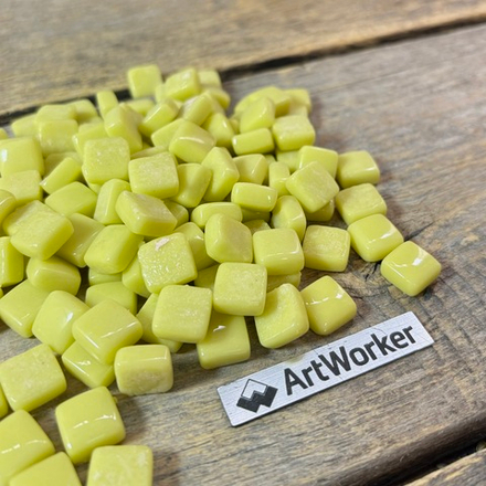 FLORY12 AW028 Стеклянная мозаика 12х12 мм, 0,5 кг