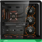 Корпус 1stPlayer Mi5 без БП Black (Mi5-BK-2FC7R-1FC7)
