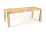 "Витория" деревянный стол из натурального тика, 200х100 см.
