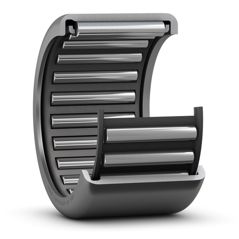 Игольчатый роликоподшипник со штампованным наружным кольцом и открытыми торцами HK 5025