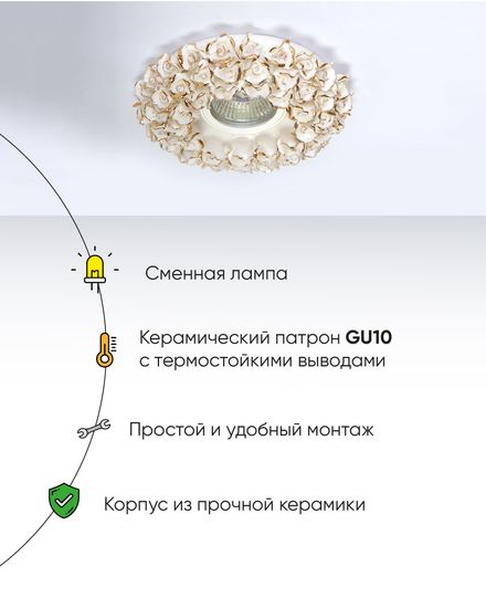 Встраиваемый спот Abrasax 014-WHG
