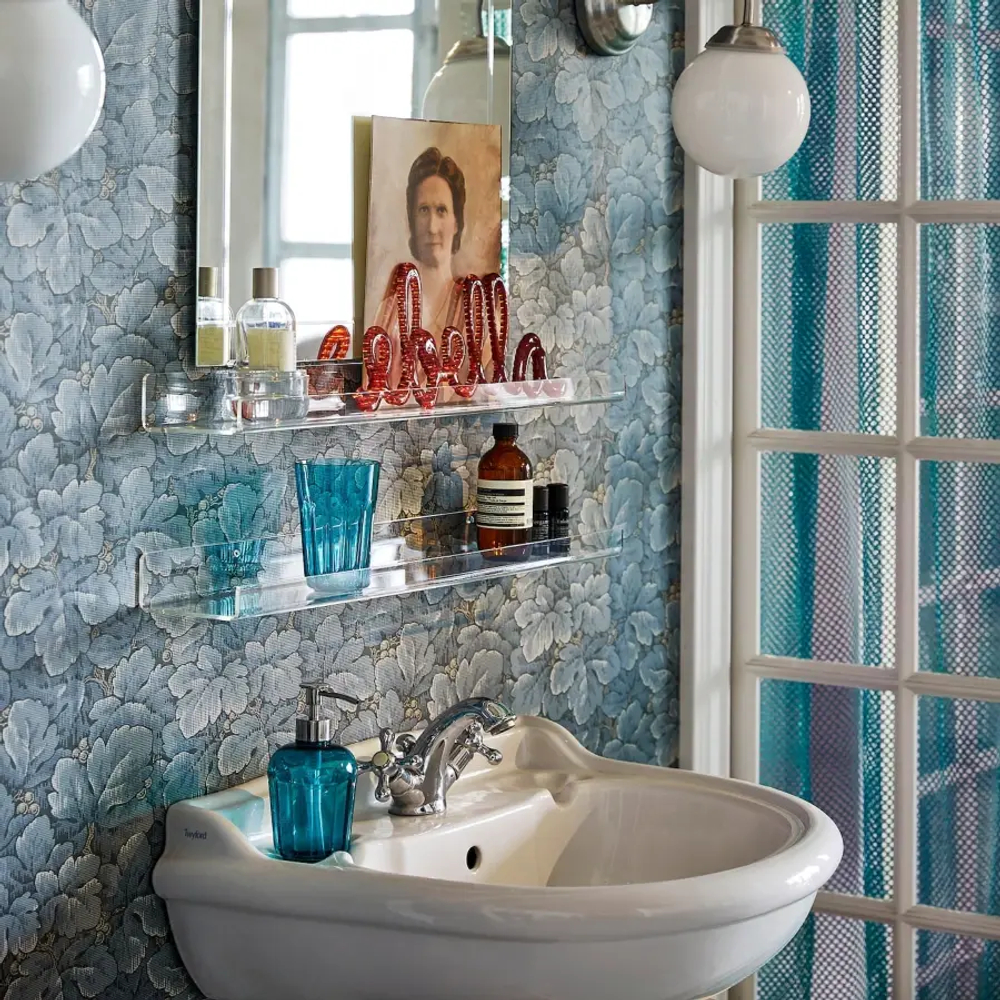 Полка для картин - MELLÖSA IKEA/МЕЛЛОСА ИКЕА, 60 см,  прозрачный