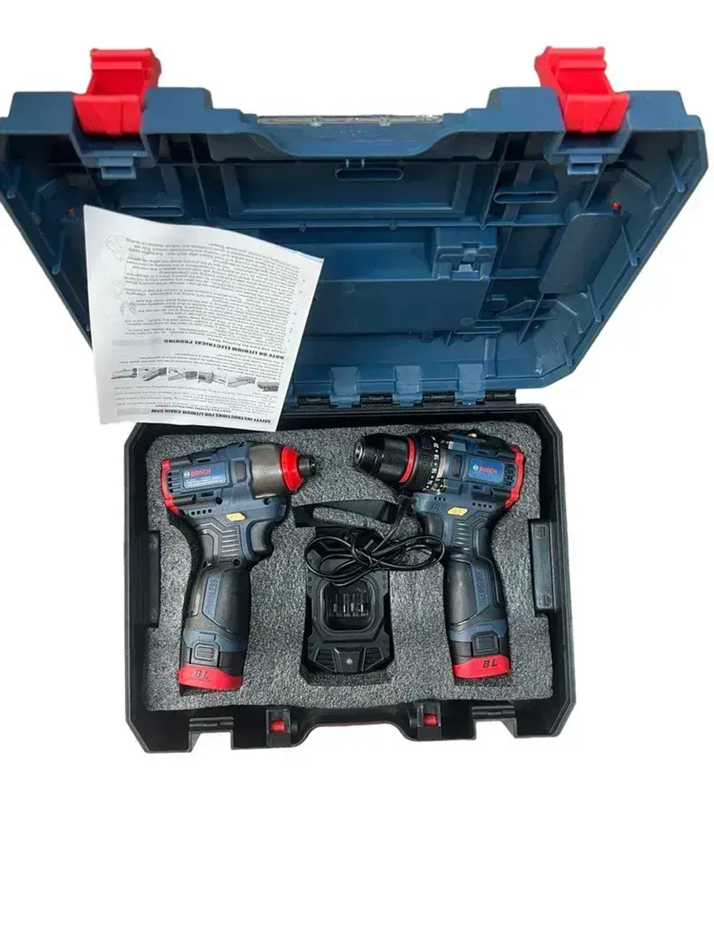 Набор 2в1 Bosch шуруповерт винтоверт бесщеточные 12V
