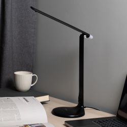 Настольный светильник ЭРА NLED-483-10W-BK светодиодный черный