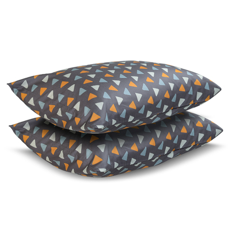 Набор наволочек 2шт 50х70 Tkano Wild сатин с принтом Triangles