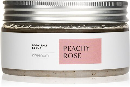 Greenum Salt Scrub - солевой скраб для тела /  z zapachem Rose 320  g  / GTIN 4751025530305
