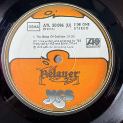 Винтажная виниловая пластинка LP Yes Relayer (Germany 1974)