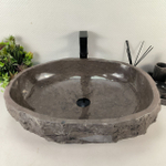 Раковина из мрамора Erozy Grey EM-65031 64*50*15 0890