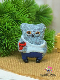 Силиконовая форма Сонная сова