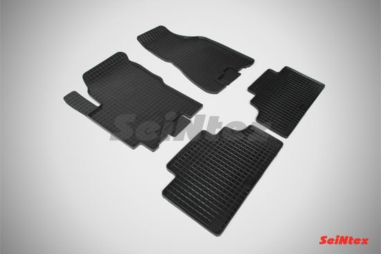 Резиновые коврики в салон Kia Sportage II (2004-2010) "Сетка"