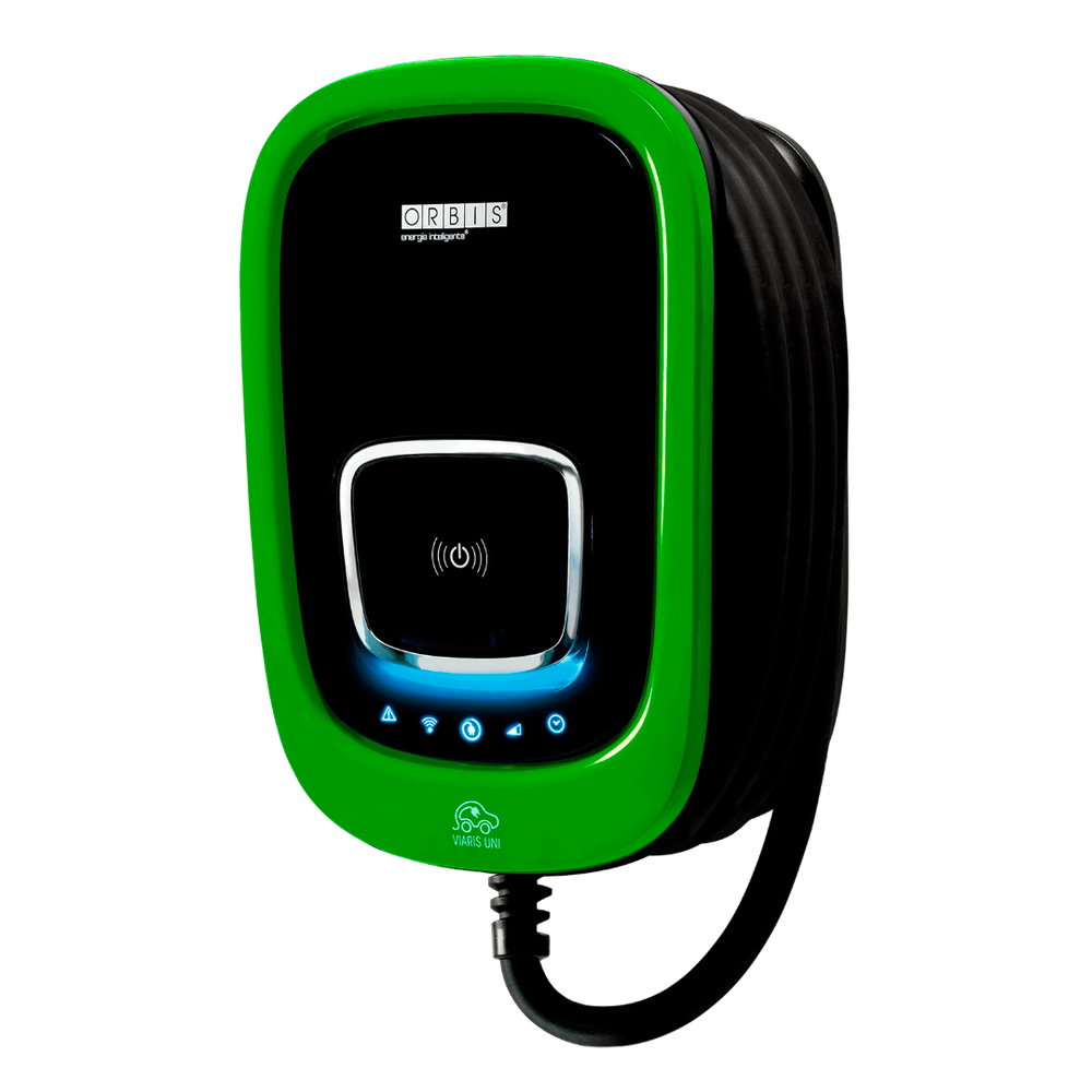 Рамка для зарядной станции Orbis VIARIS UNI, зеленая (OB94U006)