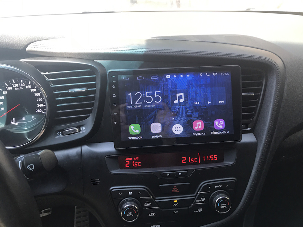 Магнитола для KIA Optima 3 2013-2015 TF - Carmedia OL-9782-IJ на Android 10, 8-ядер, 4G SIM-слот