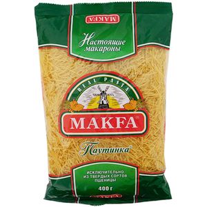 МАКАРОНЫ МАКФА ВЕРМИШЕЛЬ 400ГР