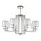Подвесная люстра Crystal Lux Nicolas SP-PL8 Nickel/White