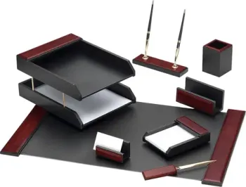 Набор настольный Good Sunrise 8 предметов красное дерево (M8G-1A)