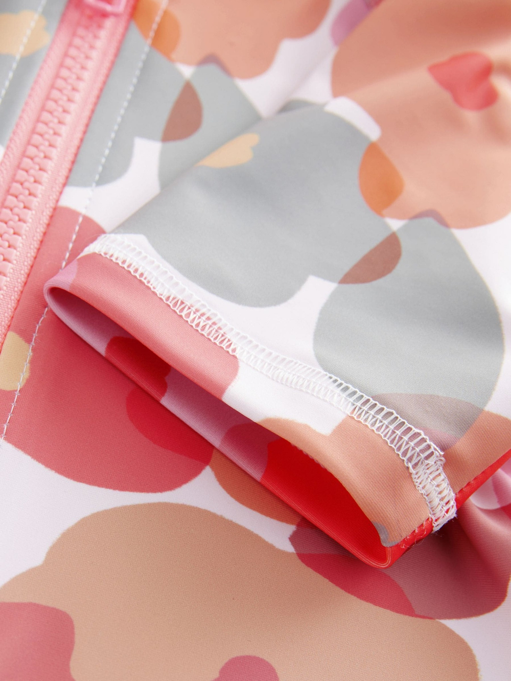 Купальник слитный на молнии для девочки Next E77-686, Розовый