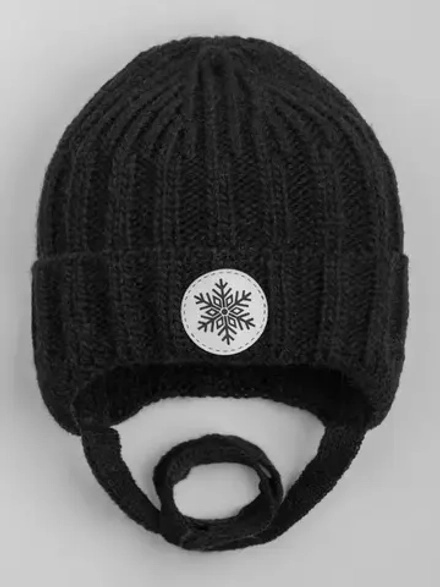 Шапка зимняя вязаная для малышей