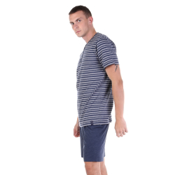 Мужская пижама синяя в полоску Tom Tailor 71061/5624 632