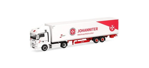 Грузовик MAN TGX XLX Euro6 пп фургон "Wandt/Johanniter Weihnachtstruck"