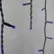 Светодиодная бахрома 3,1*0,5 м., 150 синих LED ламп, черный провод ПВХ, LTC (PIL150-11-2B)