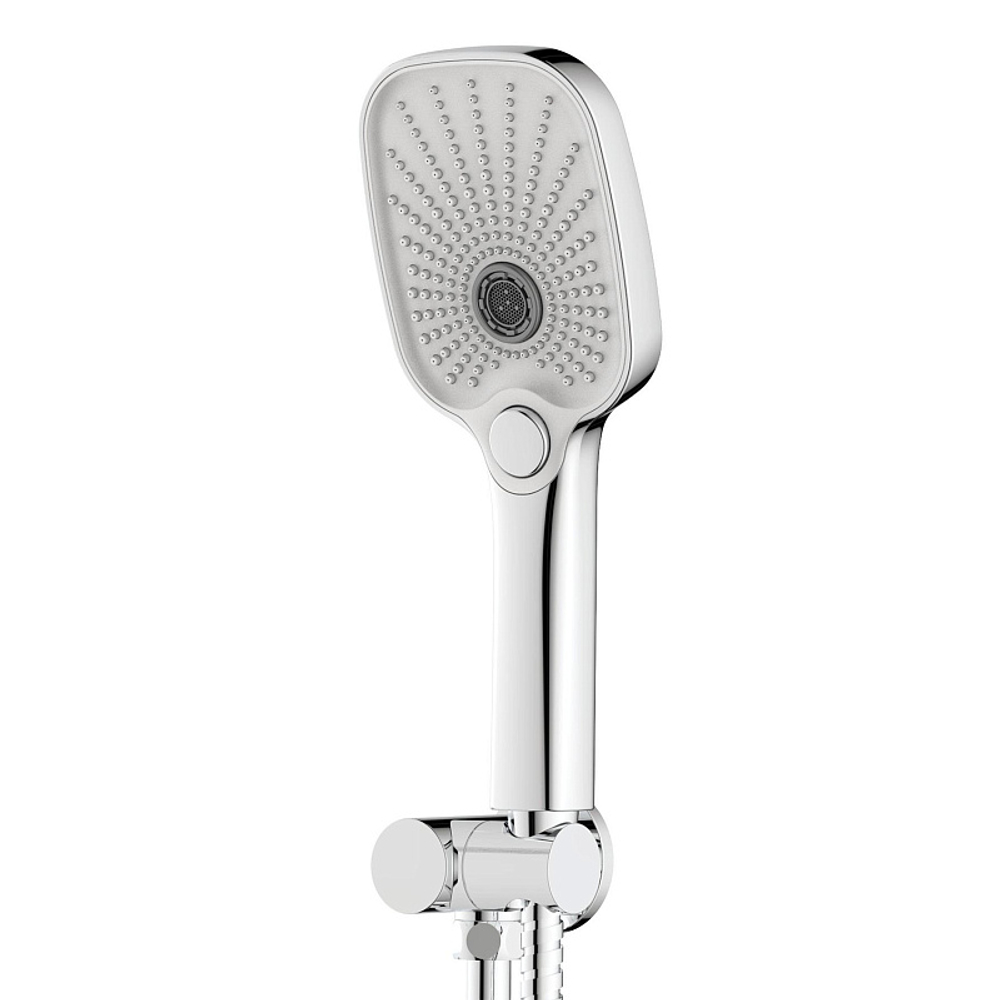 Душевая система Azario Arida скрытый монтаж, с изливом, керамический картридж, шланг 150 см, хром (AZ-K7354)