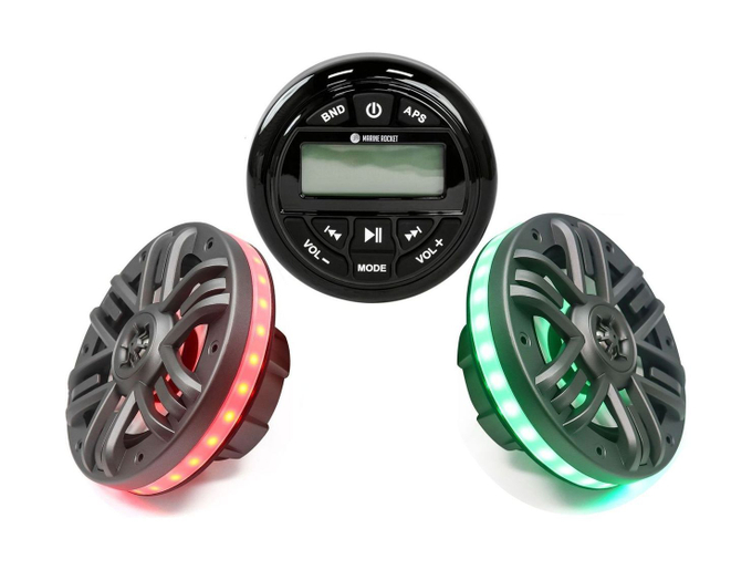 Морская аудиосистема MRH-833B, M165KMR, Marine Rocket