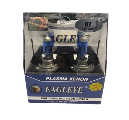 Автомобильные ксеноновые лампы EAGLEYE Н7 12V 55W PLASMA XENON