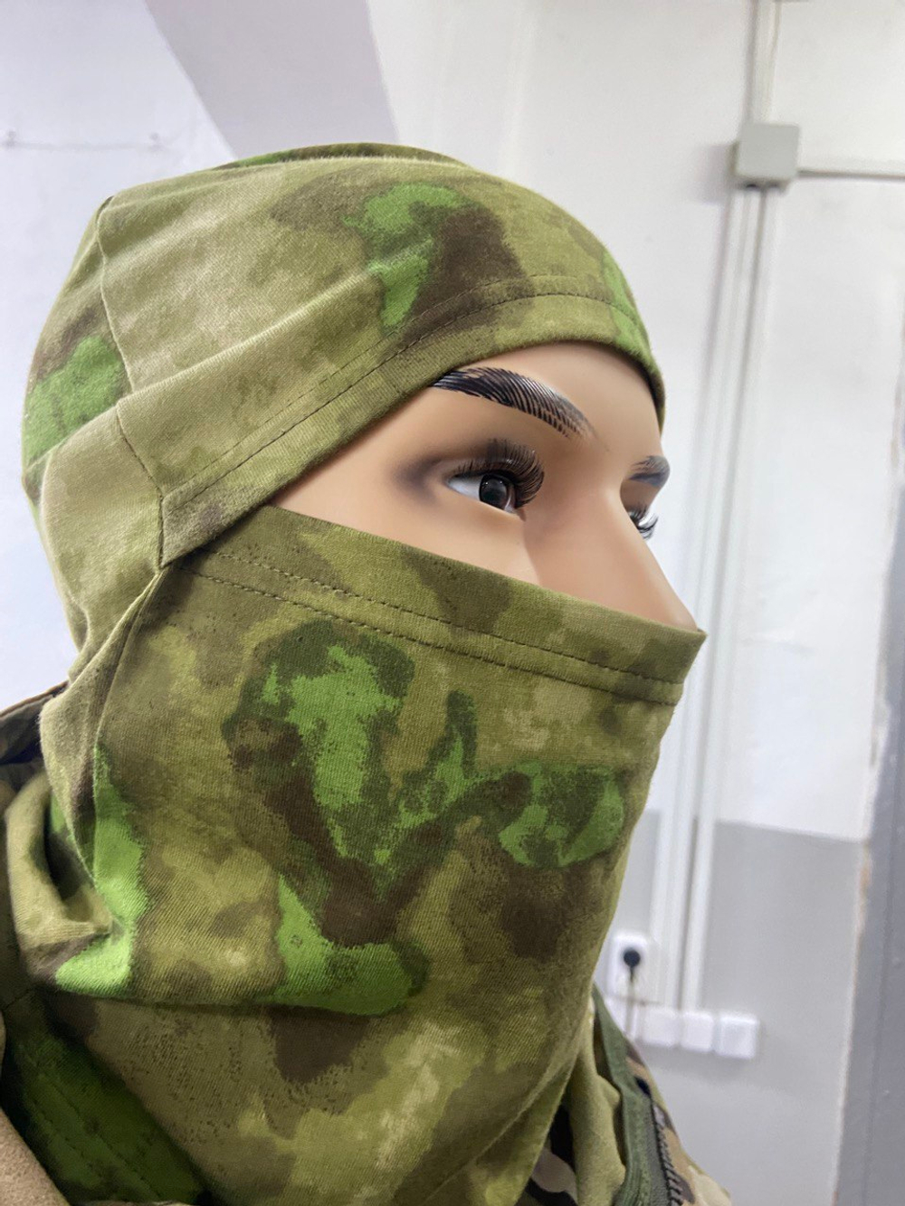 Балаклава хлопковая / мох