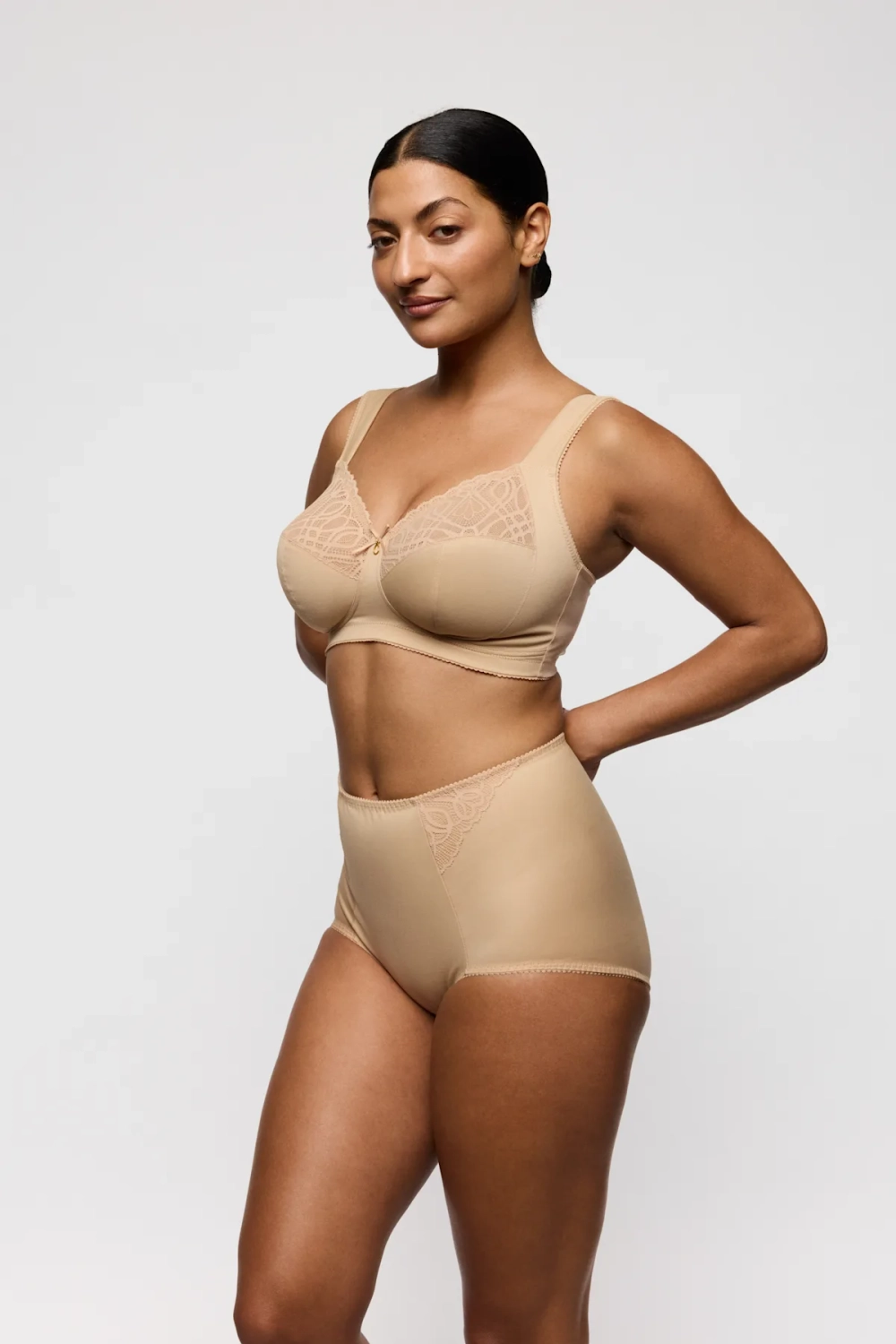 PRIMADONNA SALERNO Бюстгальтер без косточек с полными чашками, телесный