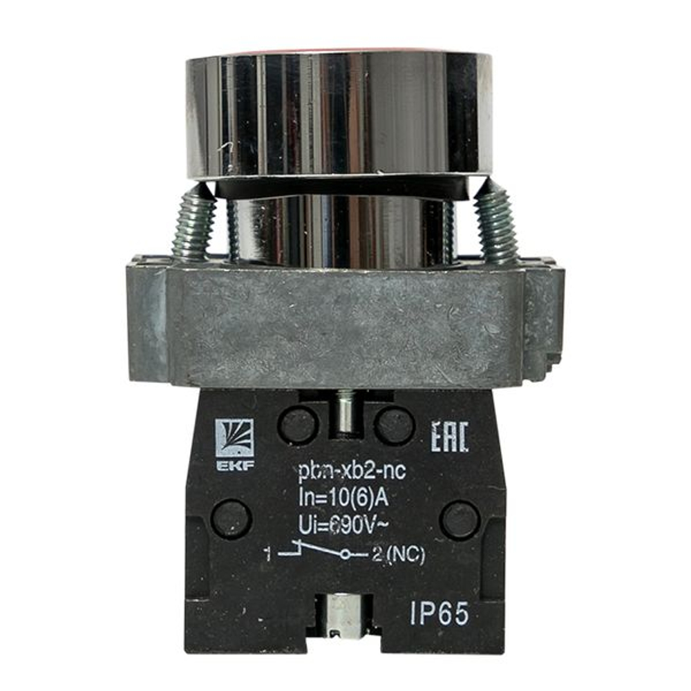 Кнопка BA42 красная NC IP65 EKF PROxima