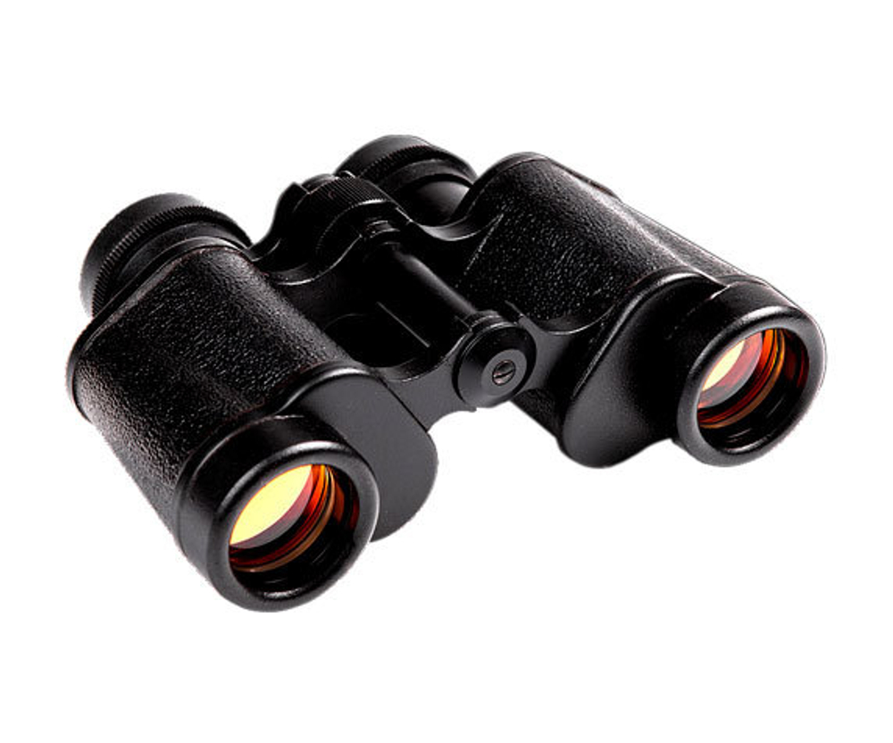 Бинокль БПЦс5 8x30 с рубиновым покрытием, с сеткой - фото 1