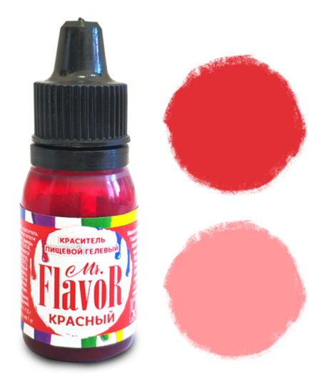 Краситель пищевой Mr.Flavor Гелевый Красный 10 гр