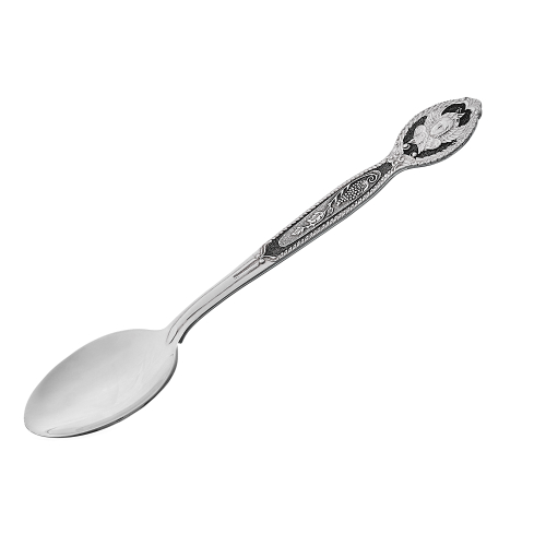 Ложка  из серебра/Чернение/Серафим